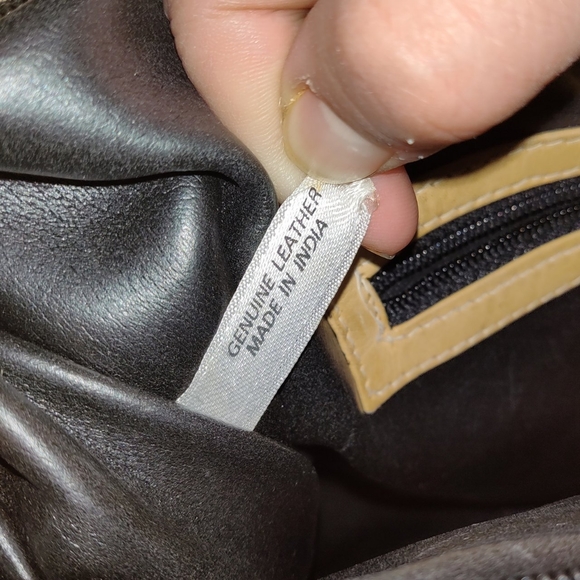 Botany Hand painted Leather Purse - Picture 3 of 7